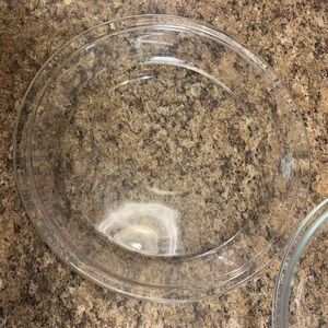 Clear Glass Pie Dish
